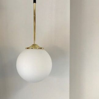 Lampa wisząca Glasgow do salonu nad półkę
