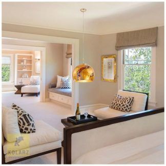 Lampa wisząca LUNA KISS L nad stół w jadalni