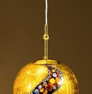 Lampa wisząca LUNA KISS S do pięknego salonu