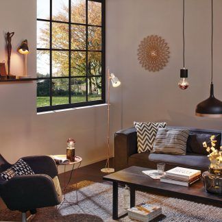 Lampa wisząca Neordic Embla nad stół w pokoju