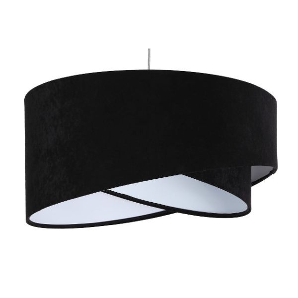 Czarna lampa Galaxy do stylowego salonu