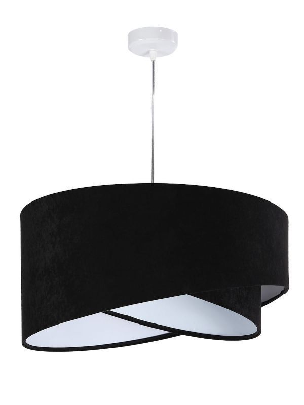 Czarna lampa Galaxy do stylowego salonu