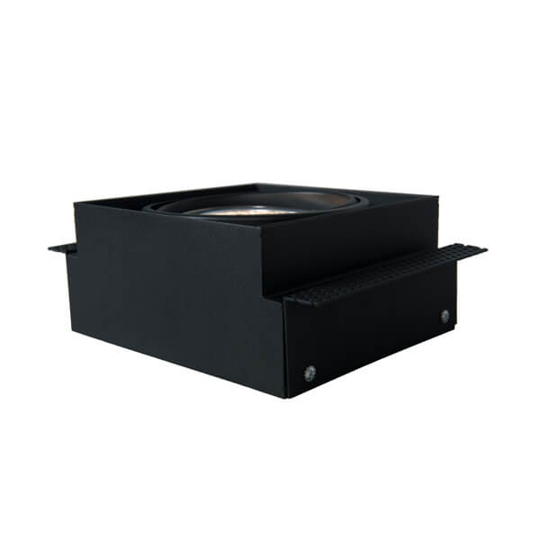 Czarne oczko sufitowe Oneon do nowoczesnej kuchni