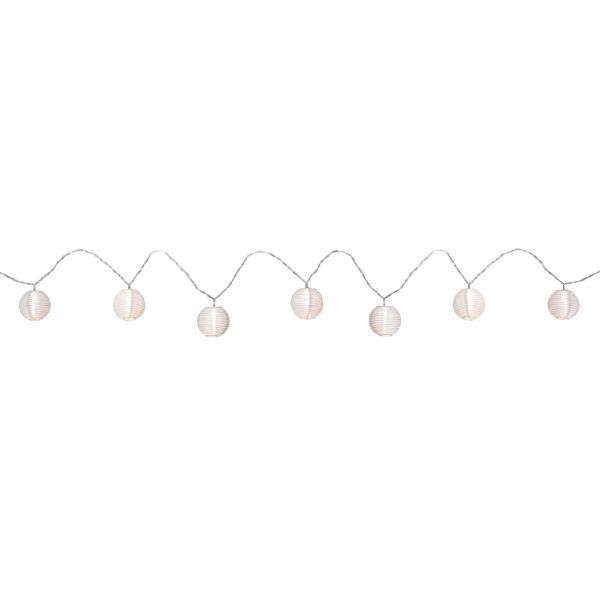 Girlanda ogrodowa, IP44, ładowana na USB