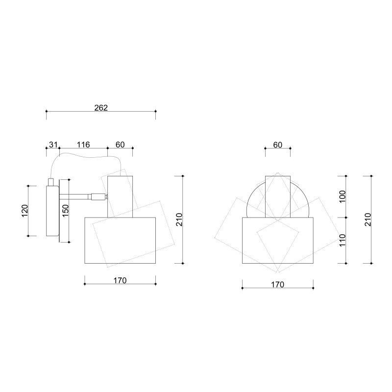 Kinkiet Enkel jako doświetlenie kuchni