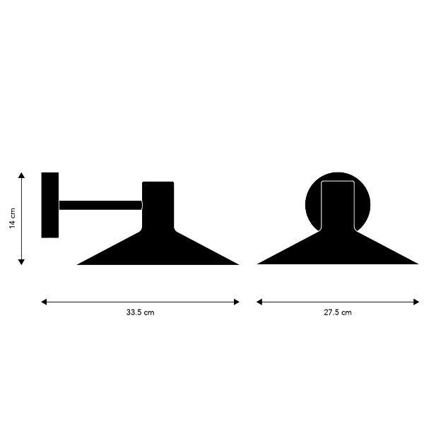Kinkiet Minneapolis do gabinetu lub sypialni