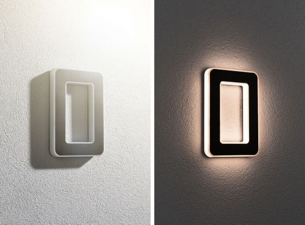 Kinkiet zewnętrzny jako numer domu - nr 0