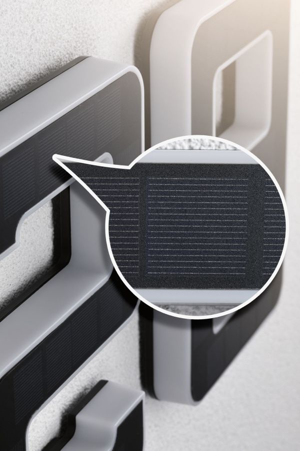 Kinkiet zewnętrzny jako numer domu - nr 0