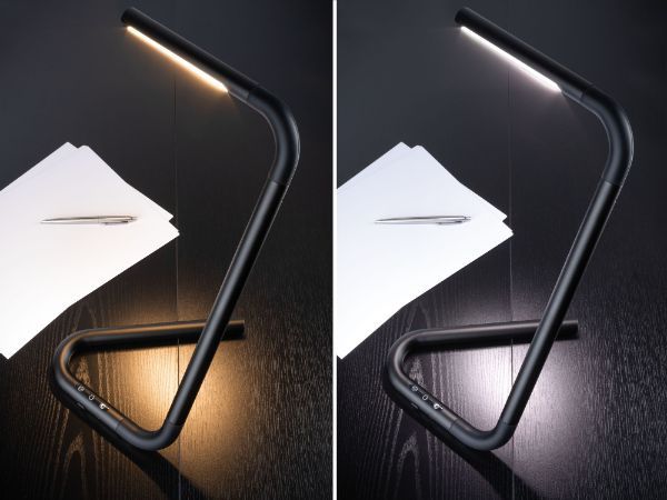 Lampa biurkowa FlexLink do pokoju studenta