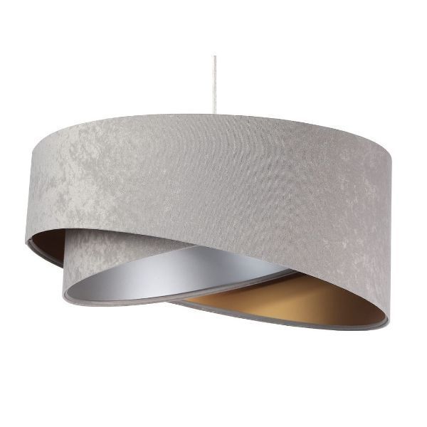 Lampa Galaxy welurowa do sypialni