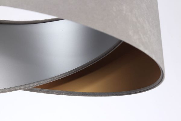 Lampa Galaxy welurowa do sypialni