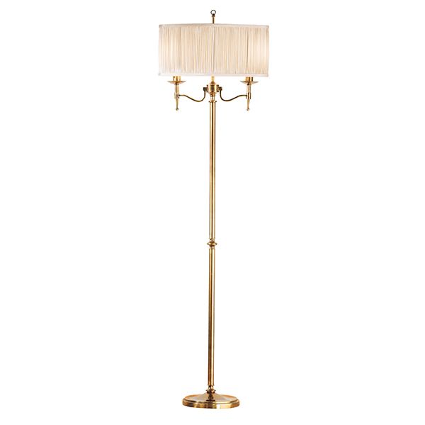 Lampa podłogowa Stanford do eleganckiej sypialni