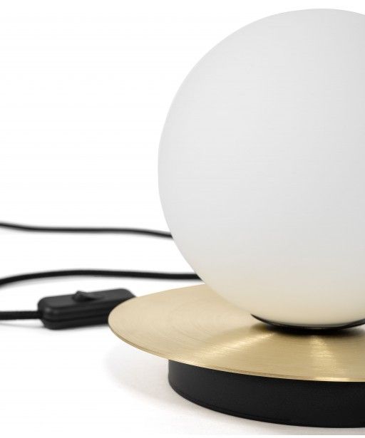 Lampa stołowa Borra ST na komodę w sypialni