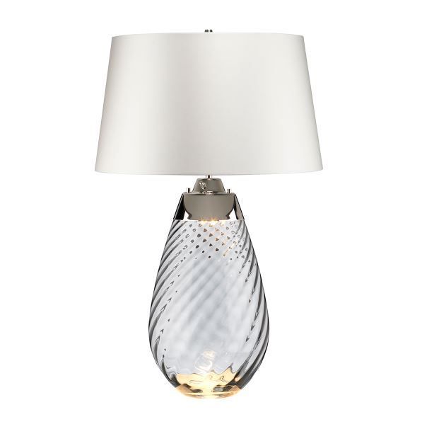 Lampa stołowa Lena na komodę w salonie