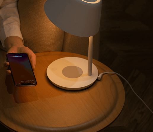 Lampa stołowa Staria Pro - LED, ładowanie indukcyjne