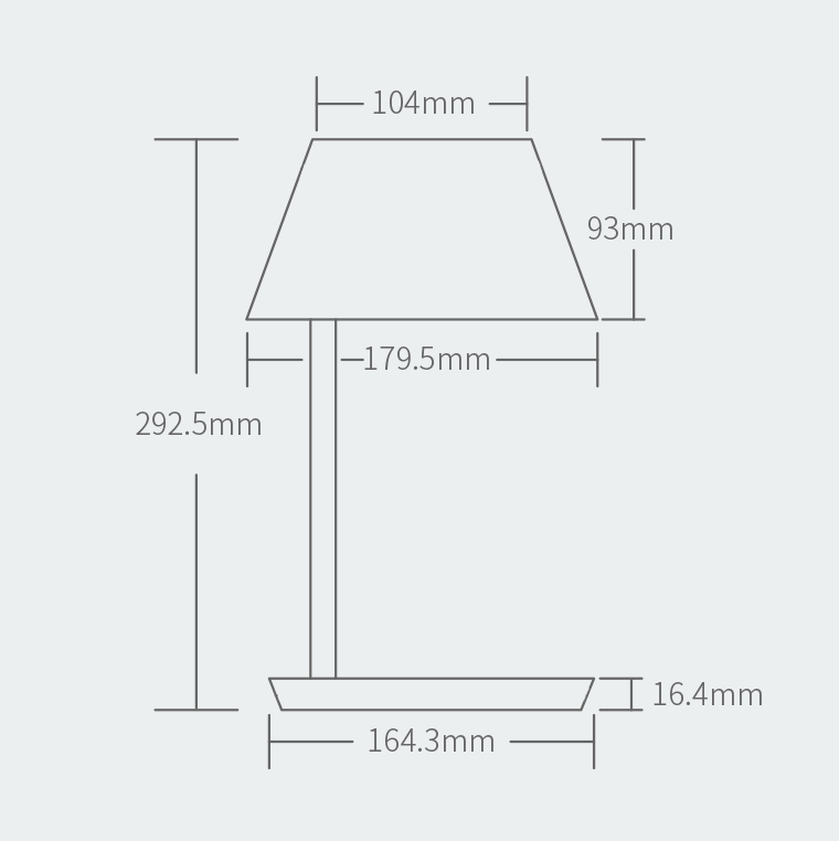 Lampa stołowa Staria Pro - LED, ładowanie indukcyjne