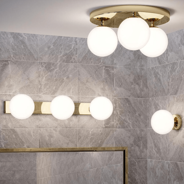 Lampa sufitowa Flavio do łazienki