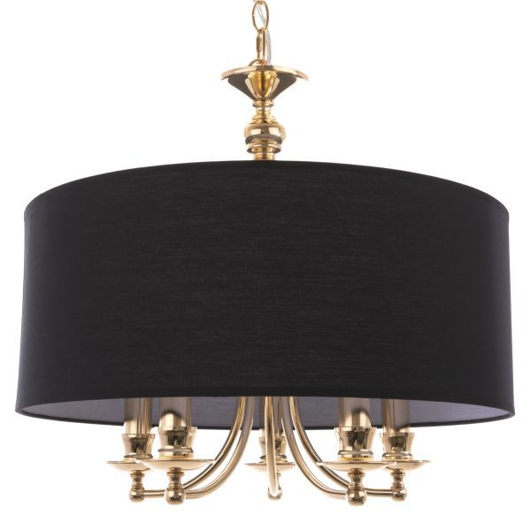 Lampa wisząca Abu Dhabi nad sofą w salonie
