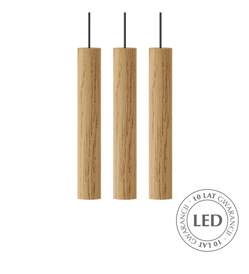 Lampa wisząca Chimes Cluster nad stolik w salonie