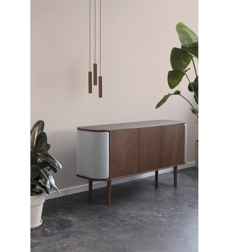Lampa wisząca Chimes Cluster nad szafkę w salonie