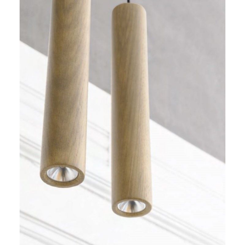 Lampa wisząca Chimes nad stolik kawowy w salonie