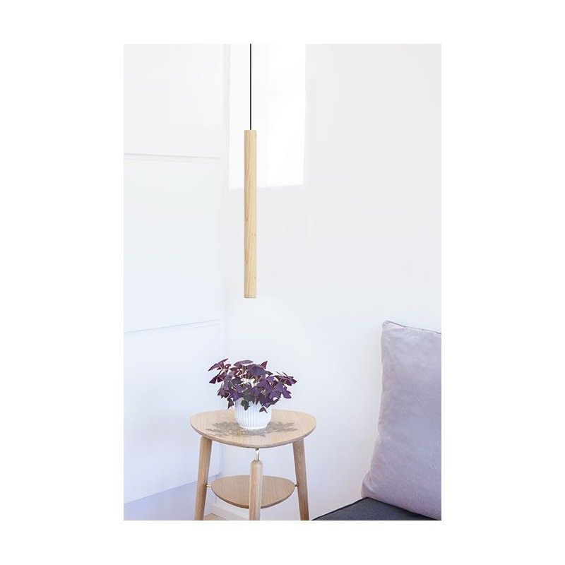 Lampa wisząca Chimes nad stolik kawowy w salonie