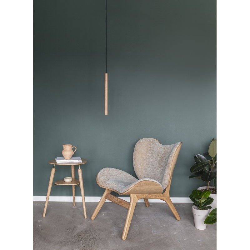 Lampa wisząca Chimes nad stolik kawowy w salonie