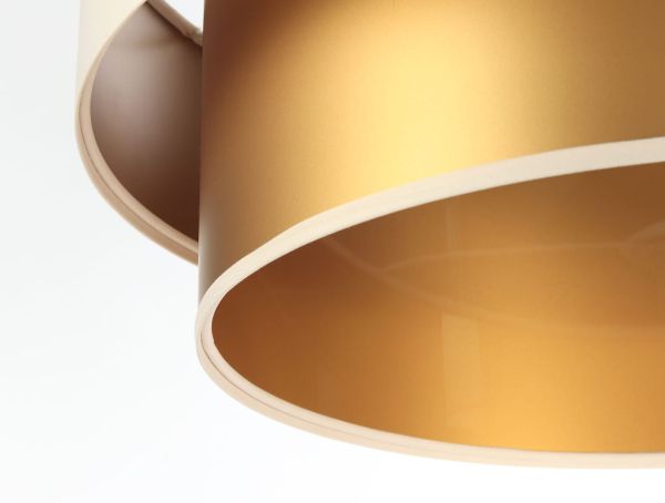 Lampa wisząca Duo do pięknej sypialni lub jadalni