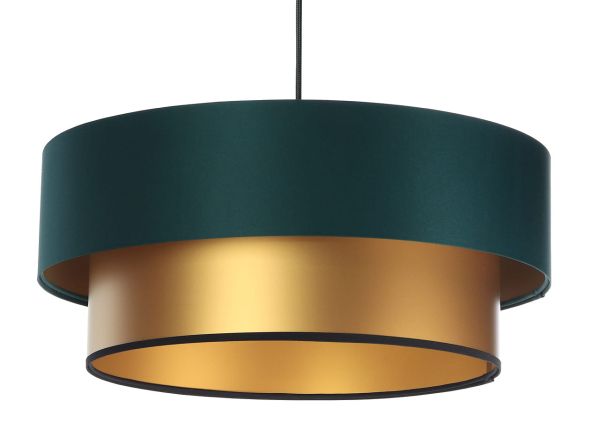 Lampa wisząca Duo nad kanapę w salonie