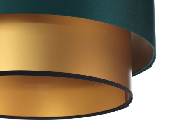 Lampa wisząca Duo nad kanapę w salonie