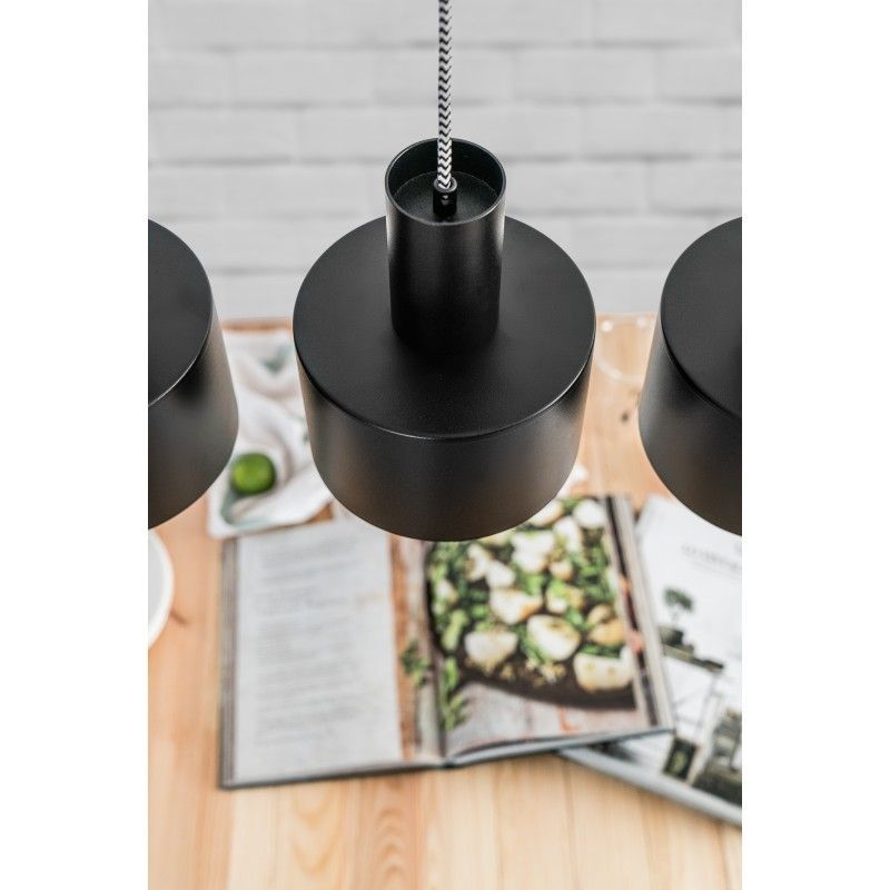 Lampa wisząca Enkel nad biurko w gabinecie