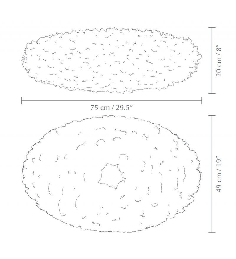 Lampa wisząca Eos Esther L nad klatkę schodową