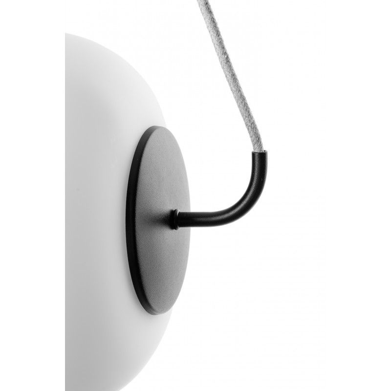 Lampa wisząca Epli nad szafkę nocną w sypialni