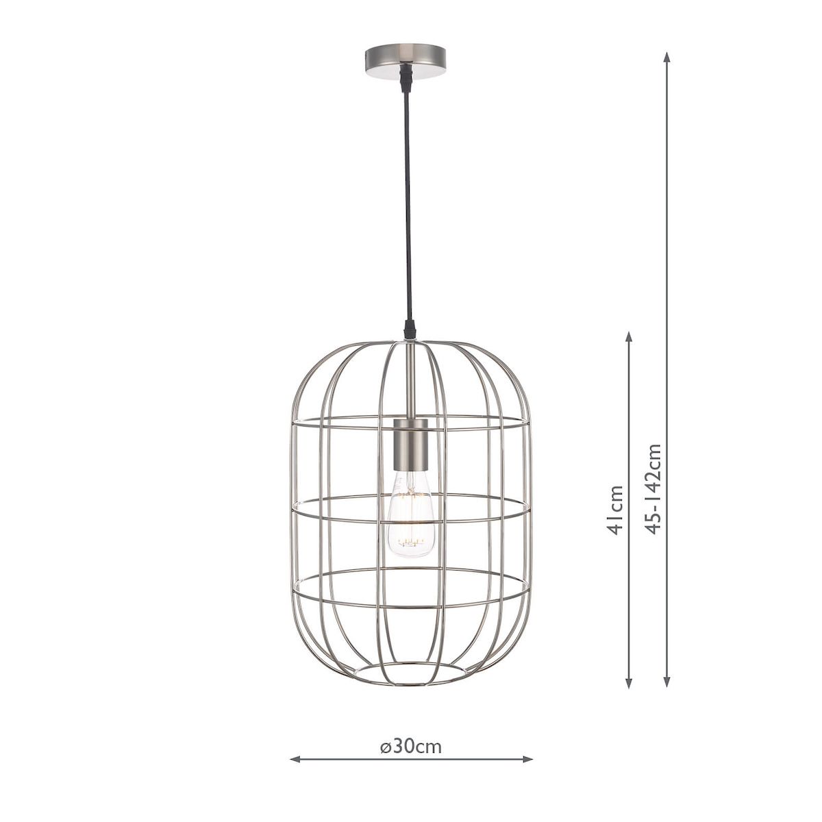Lampa wisząca Eudora do minimalistycznego salonu