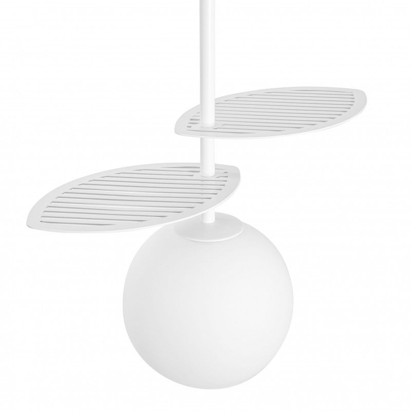 Lampa wisząca Fyllo nad okrągły stół w jadalni