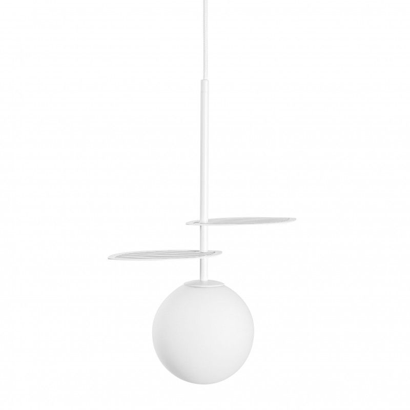 Lampa wisząca Fyllo nad okrągły stół w jadalni