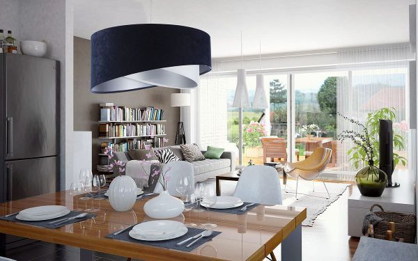 Lampa wisząca Galaxy nad stół w jadalni