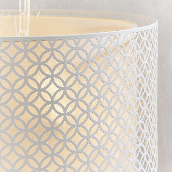 Lampa wisząca Gilli do subtelnej sypialni