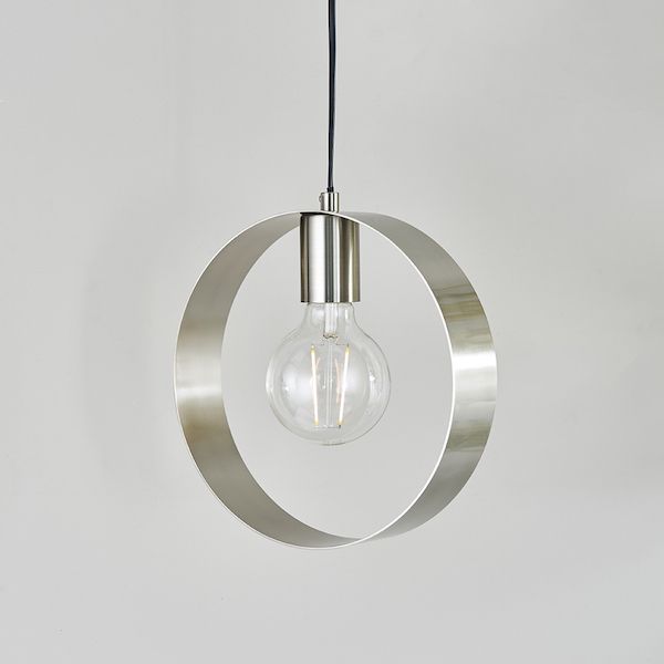 Lampa wisząca Hoop do stylowej sypialni i salonu