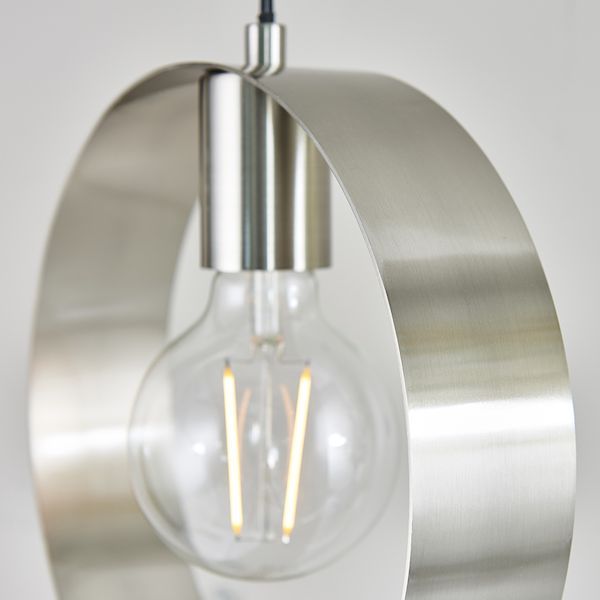 Lampa wisząca Hoop do stylowej sypialni i salonu