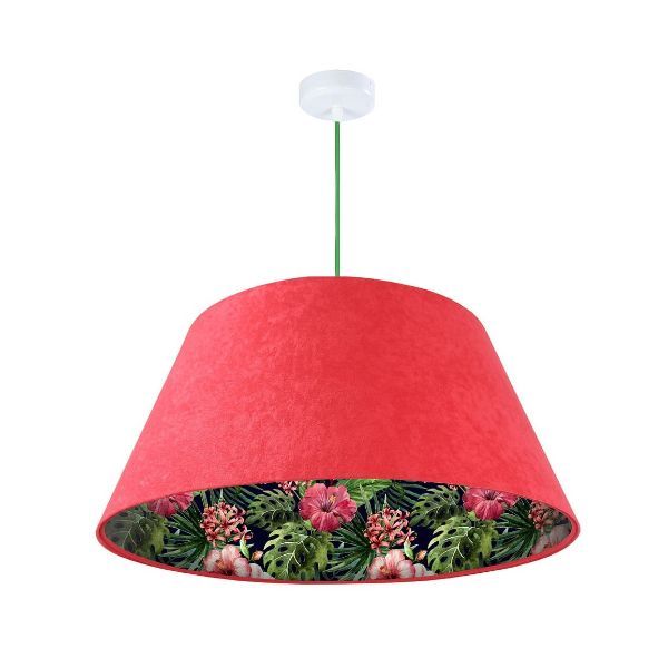 Lampa wisząca Jungle nad komodę w salonie