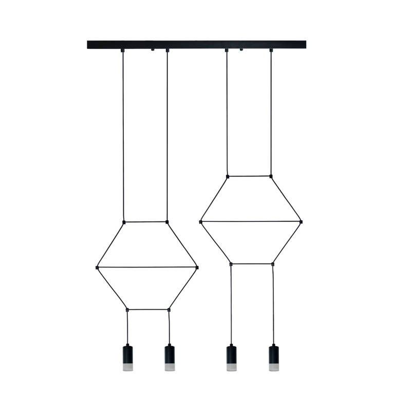 Lampa wisząca Linea do nowoczesnej jadalni
