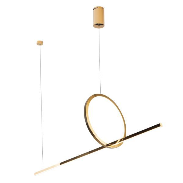 Lampa wisząca Lozanna do salonu nad komodę