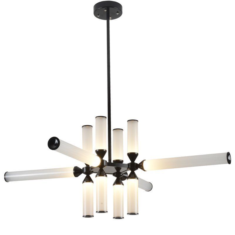 Lampa wiszaca Quadro 12 nad stołem w jadalni
