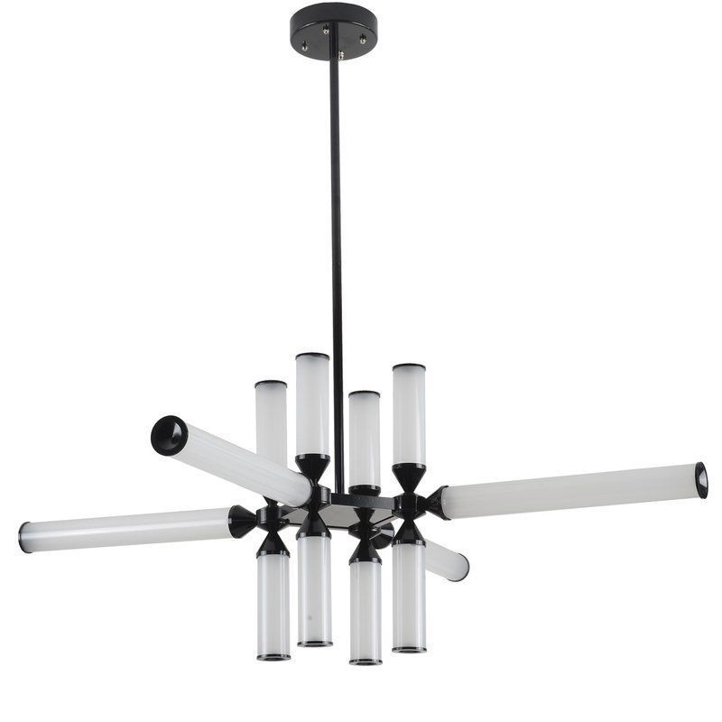 Lampa wiszaca Quadro 12 nad stołem w jadalni