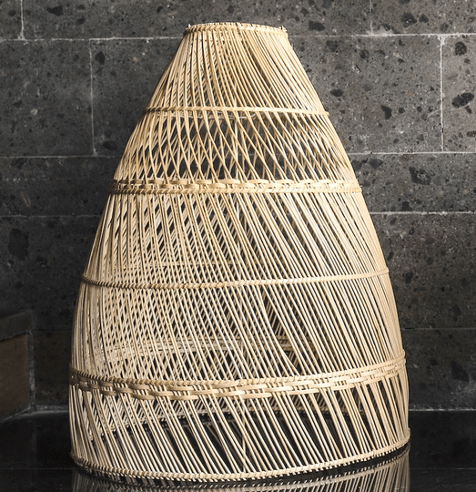 Lampa wisząca Rollo L nad stół w jadalni