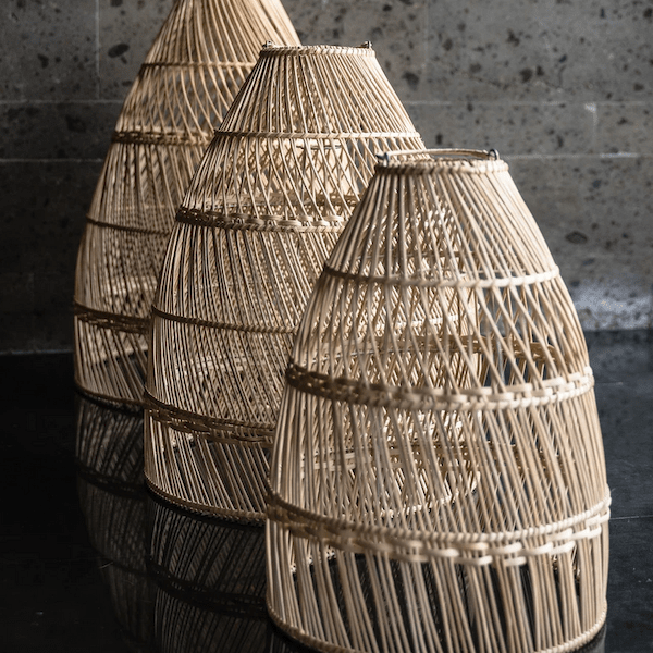 Lampa wisząca Rollo L nad stół w jadalni