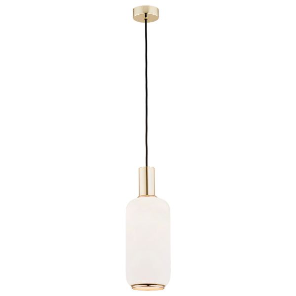 Lampa wisząca Sagunto nad stolik w salonie