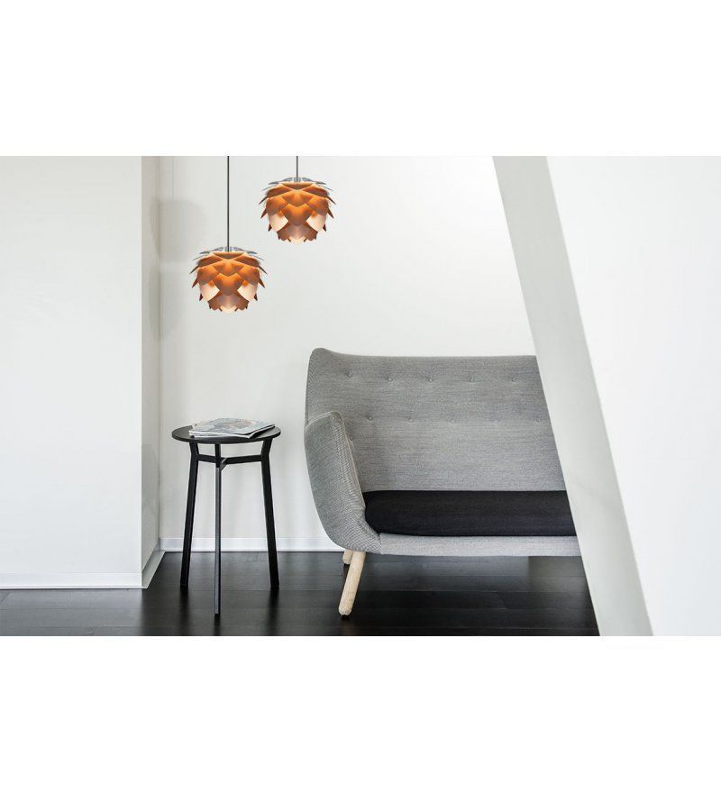 Lampa wisząca Silvia Mini nad stolik w salonie