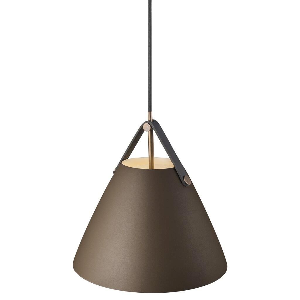 Lampa wisząca Strap 27 nad komodę w sypialni